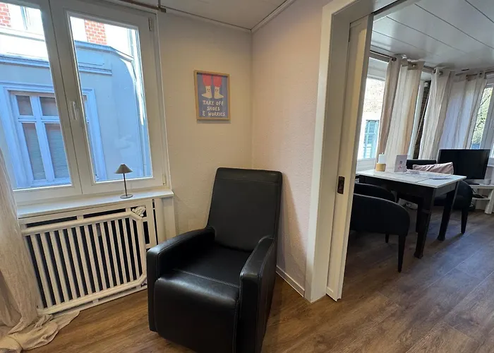 Gemuetliches City-apartment Mit Kitchenette & Cafe Im Haus Appartement Steinfurt